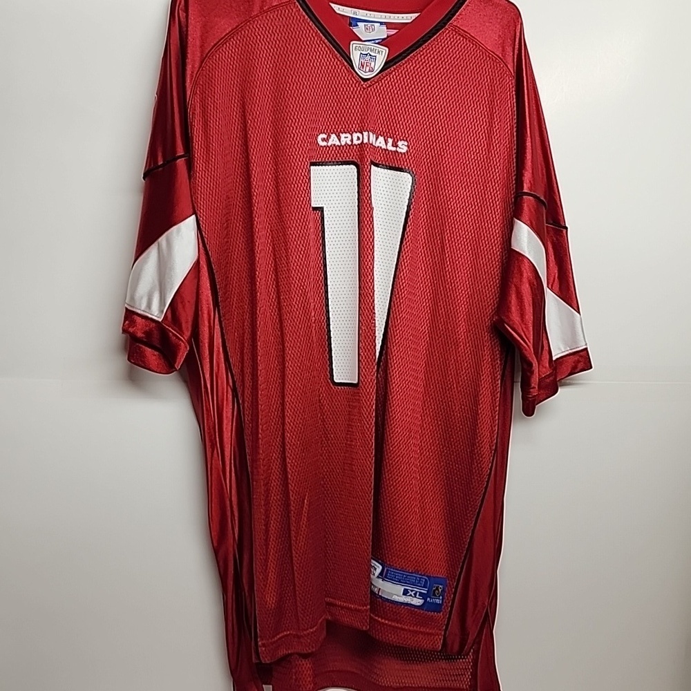 Reebok Equipment NFL On Field Arizona Cardinals #11 Larry Fitzgerald XL Jersey